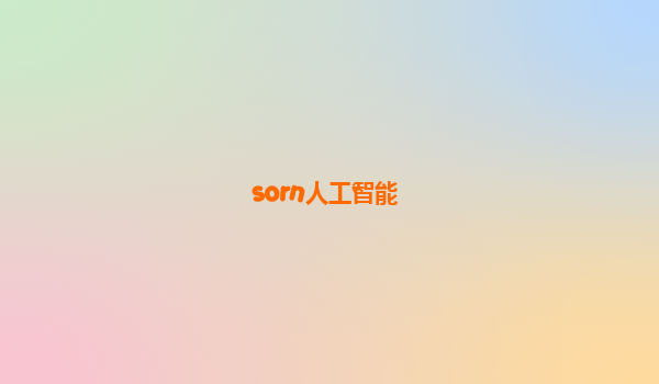 sorn人工智能