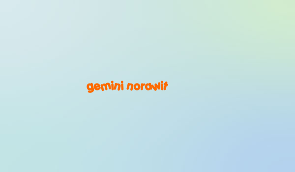 gemini norawit